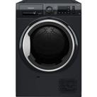Hotpoint NTM1192BSKUK Crease Care Heat Pump Tumble Dryer 9 Kg Black A++ Rated