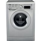 Indesit EWDE861483SUK Free Standing Washer Dryer 8Kg 1400 rpm Silver D Rated