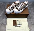 Burberry Vintage Check Lace-Up Sneakers Size UK 4 RRP £570