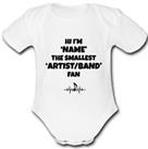 Burberry @ Perry babygrow Baby vest grow music pesonalised fan gift b