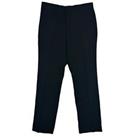 BURBERRY Wool Tailored Trousers Straight Leg Black Size 50 NEW RRP750