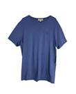 Burberry Crewneck T-Shirt in Blue Cotton INTXXL