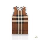 Burberry Checked Mesh Tank Top Size S - S Regular