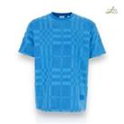 Burberry Towelling Check Pattern T-Shirt Size L - L Regular