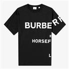 Burberry Horseferry Address T-Shirt - Black - 2XL Regular