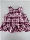 BNIB Burberry Baby Girl Checked Pink Dress Age 9 Months