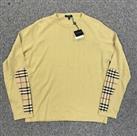 Burberry BNWT Jumper Nova Check Elbows Made In Italy Large - L Regular