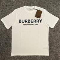 ?? Burberry Logo T-Shirt In White ?? 100% AUTHENTIC ?? BRAND NEW WITH TAGS ?? - XS, S, M, L, XL Regular