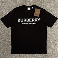 ?? Burberry Logo T-Shirt In Black ?? 100% AUTHENTIC ?? BRAND NEW WITH TAGS ?? - S Regular