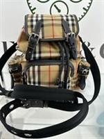 Burberry Vintage Check Sailing Canvas Rucksack 4078471