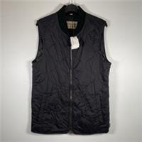 Burberry Mens Black Gilet Jacket | Sample | Tag / Unworn | Size 44" / XS - 44" - XS Regular
