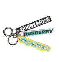 Burberry Men's Logo Tag Leather Keyring BNWT | &pound;160