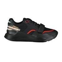 Burberry Ramsey Trainers Black Check Logo Mens Size UK 9 Runners