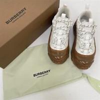 Burberry Women's White Arthur Sneakers Sz 3.5 UK 36.5 EU