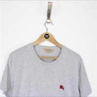 Burberry Grey Joeforth Logo Short Sleeve T-Shirt