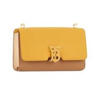 Burberry - Mini TB Bag - Yellow Beige Tan Leather | Logo Buckle | Crossbody