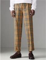 Mens**BNWT**BURBERRY nova vintage check chinos/trousers/pants W36x L32 RRP£625 - W32 x L30 Regular