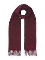 Burberry -Cashmere Scarf - Reversible Burgundy Check/ TB New&Tag