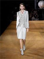 Burberry - SS20 Runway Blazer - Blue Grey Crystal Embroidery XS 6UK 4US -New&Tag