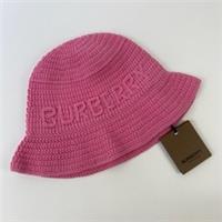 Burberry Crochet Bucket Hat Size M BNWTS