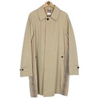 Burberry Tan Brown Single Breasted Mid-Length Camden Heritage Car Coat - XL Regular