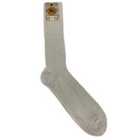 Vintage 90s Burberry Deadstock Beige Cotton Socks - M Regular