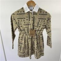 Burberry Girls Edwina Logo Dress - Age 8 Years - BNWT