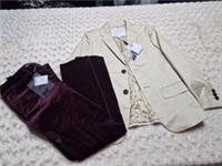 Burberry Boys' suit Outfit Set 10yr Bnwt