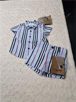 Burberry Baby Boys Outfit, Age 6 Months 2 Piece Bnwt