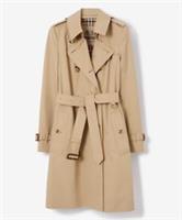 Burberry - Chelsea Trench Coat- Mid-Length Honey Beige 10UK 8US 38FR New&Tags - 10 Regular