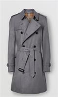 Burberry - Chelsea Trench Coat- Mid-Length Grey - Size 52EU/ 42US New&Tags - 52 Regular