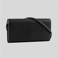 Burberry Henley Crossbody Leather Bag Embossed Logo Wallet on Chain Gift For Her
