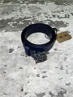 Burberry TB Enamel Business Grained Leather Belt 80/32 Brand New RRP &pound;425 - 32 Regular
