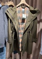 BURBERRY Osmington Lightweight Gabardine Trench Parka Coat UK02 RRP £1590 NEW - UK 02 Regular