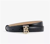 Burberry Crystal Embellished TB Monogram Leather Belt Size S RRP £490 NEW TAGS - S Regular