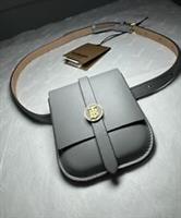 Burberry Cloud Grey Smooth Leather Anne Belt Bag RRP £650 NEW TAGS - One Size Regular