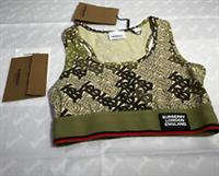 Burberry Genuine TB Monogram Tadmor Bralette Top Bra Sz XXS NEW - 2XS Regular