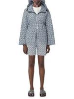 Burberry Bacton Nylon Monogram Logo Anorak Jacket Blazer Coat UK 8 RRP £890 NEW - UK 08 Regular