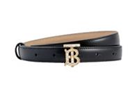 Burberry Crystal Embellished TB Monogram Leather Belt Size S RRP £490 NEW TAGS - S Regular