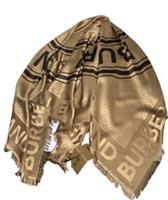 BURBERRY Genuine TB Logo Rounded Square Scarf Shawl RRP £395 NEW