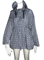 Burberry Bacton Nylon Monogram Logo Anorak Jacket Blazer Coat UK 8 RRP £890 NEW - UK 08 Regular
