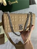 BURBERRY Genuine Beige Small Grainy LOLA Bag Handbag NEW