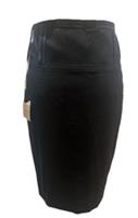 Vintage Burberry Navy Stretch Wool Pencil skirt High Rise + Tags US 6 UK 8-10 - Label Reads UK 8 This Will Fit UK 8- 10 Regular