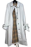 BURBERRY Claygate Belted Tie-Cuff Check Trench Coat Sz UK 8 RRP &pound;1850 NEW TAGS - UK 8 Regular