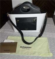 BURBERRY Soft Pocket Tote Leather Small Bag Handbag RRP &pound;1490 NEW