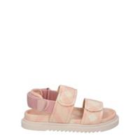 BURBERRY Girls Kids K1-Jamie Sandals Slingback Pink Nylon Salmon UK 1 RRP 280