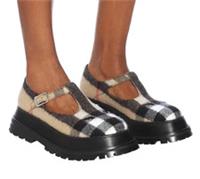 Burberry Authentic Aldwich Platform Mary-Jane Shoes 38 UK 5 RRP &pound;650 NEW