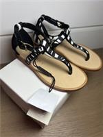 Burberry Baby Girl Summer Sandals Shoes Size 26 NEW BOX
