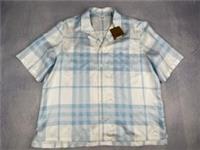 AUTHENTIC Burberry Reepham Silk Check Vacation Shirt, XL- RRP &pound;890 - XL Regular
