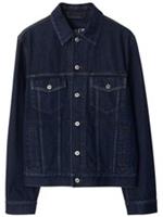 BURBERRY Denim Jacket 81012371006 Denim Blue Sz.54/XXL - 2XL Regular